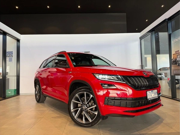 2021 Skoda Kodiaq 132TSI Sportline Automatic 4WD Leather Seats Sunroof